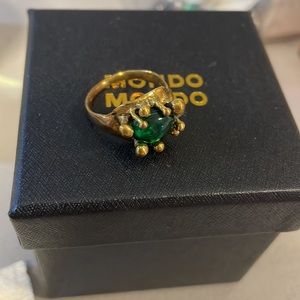 Mondo Mondo Diva Ring Green